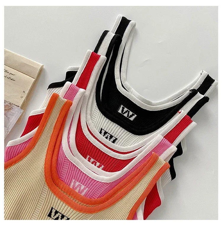 Women Irregular Tops For Women Sexy Crop Tops Summer Sleeveless Sweet Tops Cloth Summer Y2K For Women 2025
