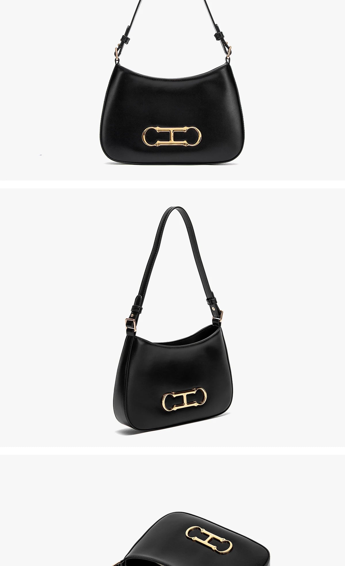 Fashion Classic Women's New Shoulder Bag Solid Color Retro Style Party Date Women's Shoulder Bag