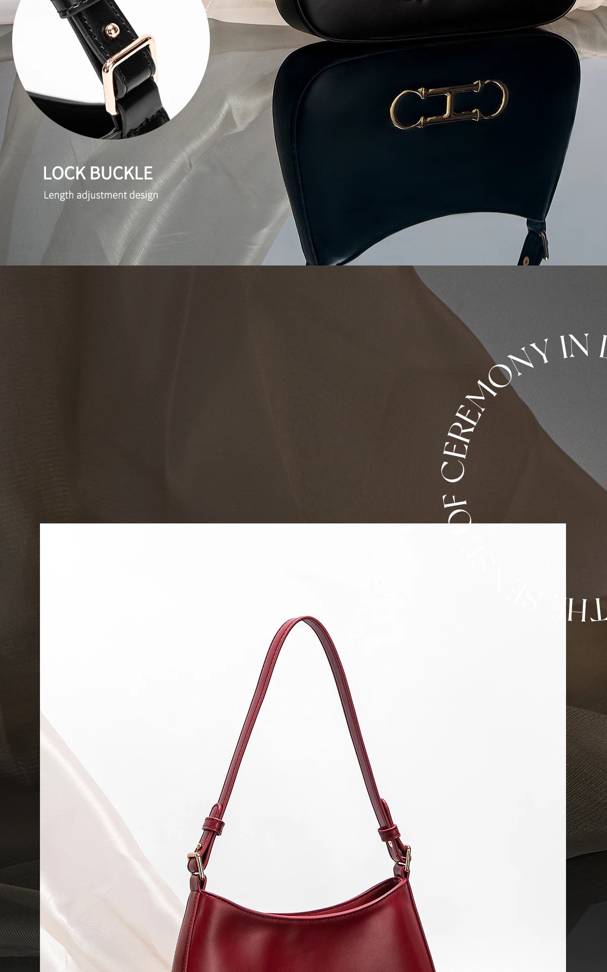 Fashion Classic Women's New Shoulder Bag Solid Color Retro Style Party Date Women's Shoulder Bag