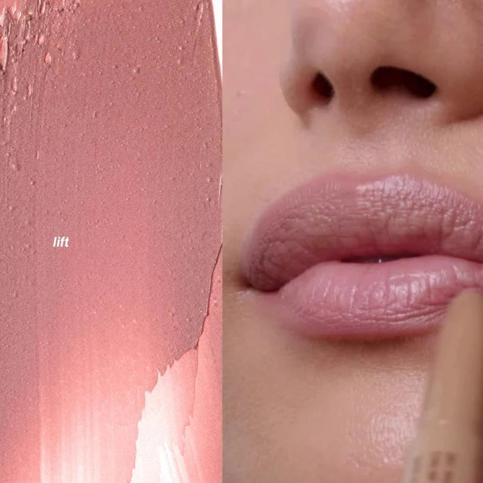 New Style Brand Skin Peptide Lip Shape Pen Lip Liner Long Lasting Lip Tint Pencil Glazing Milk Make Up Mirror Advanced Cosmetics
