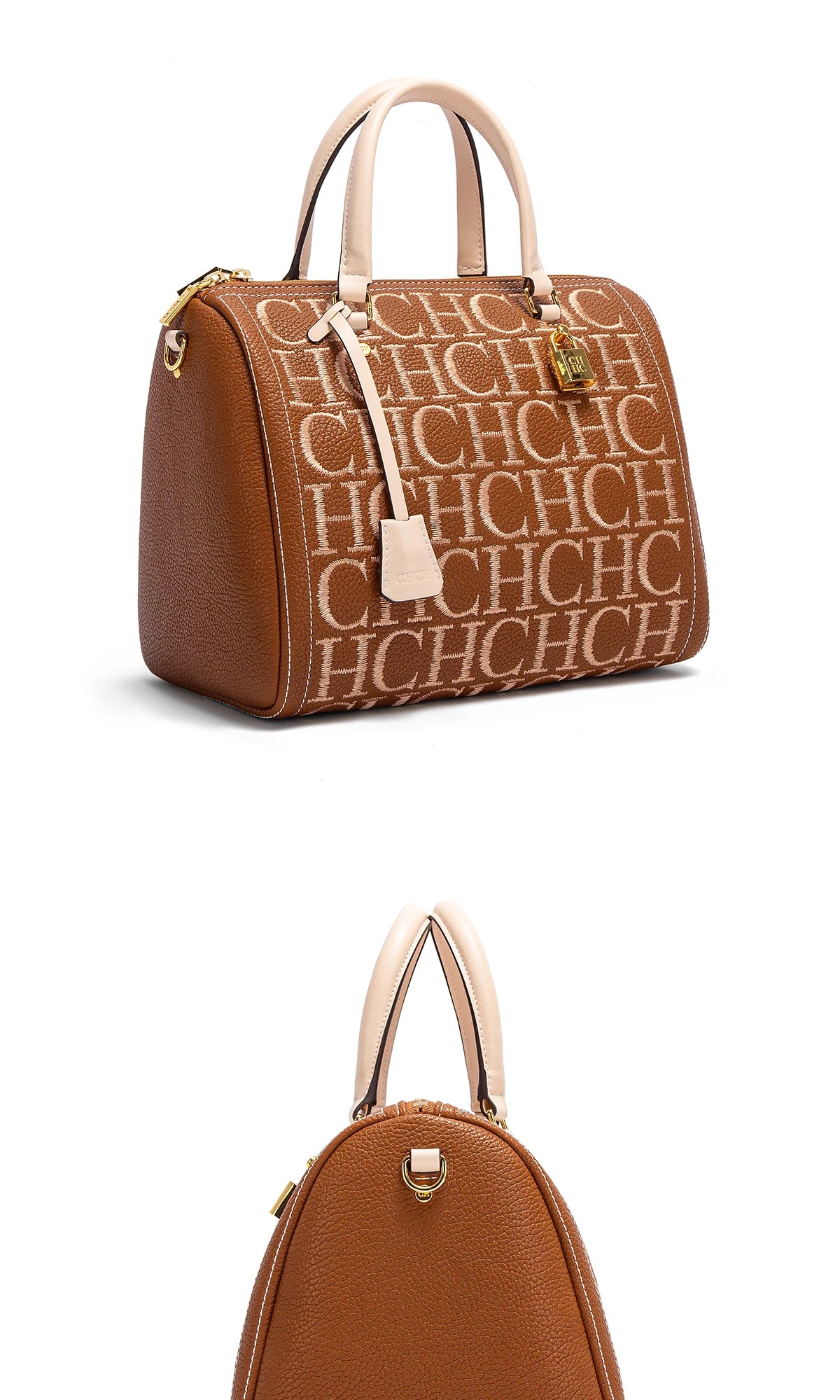 CHCH Women's Shoulder Bag New Embroidered Letter Design Handbag Women's Tote Bag