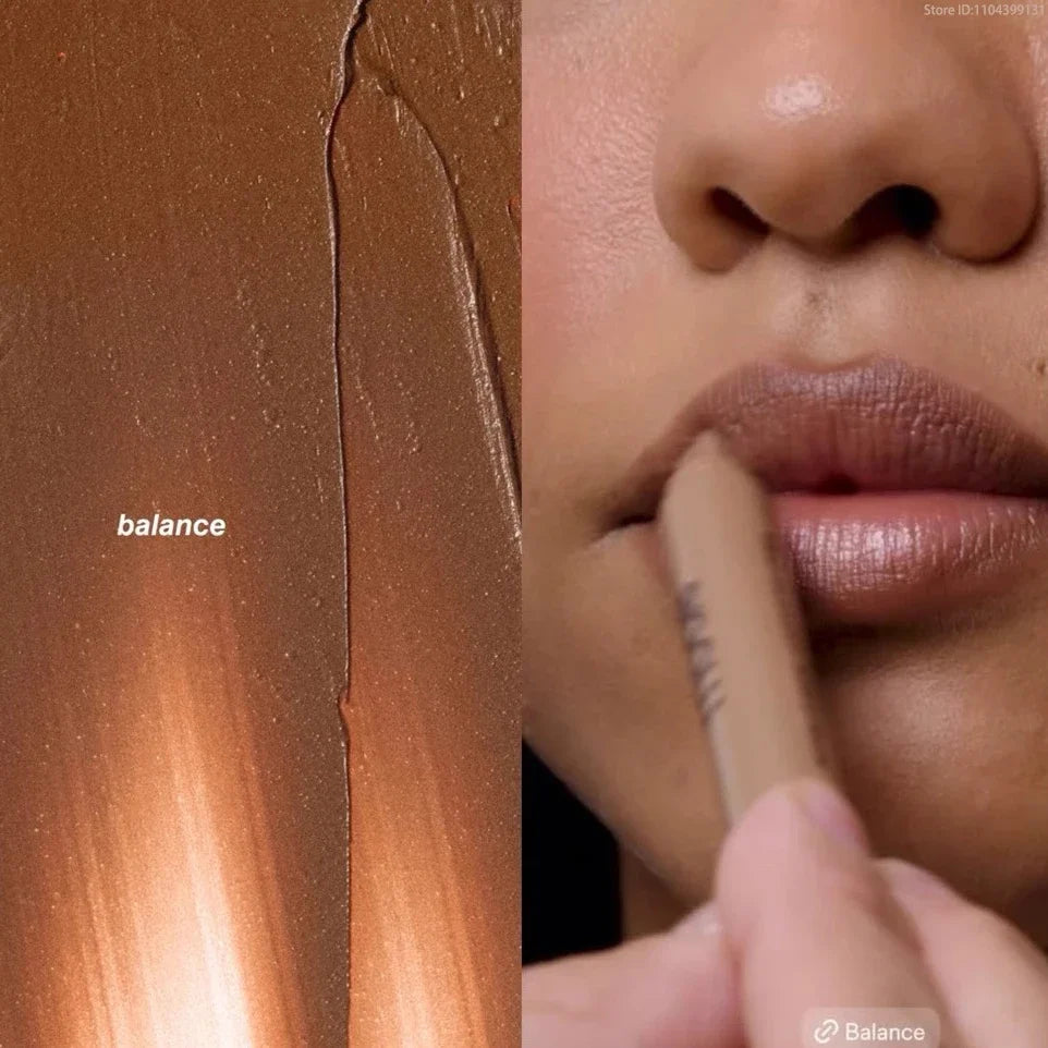 New Style Brand Skin Peptide Lip Shape Pen Lip Liner Long Lasting Lip Tint Pencil Glazing Milk Make Up Mirror Advanced Cosmetics