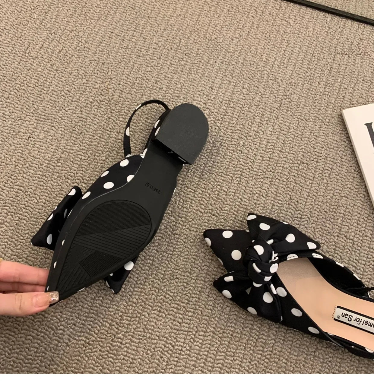 Women's Sandals Fashion Low Heels Sandals Women Shoes Elegant Pointed Straps Fashion Party Pumps Sandalias De Mujer 2023