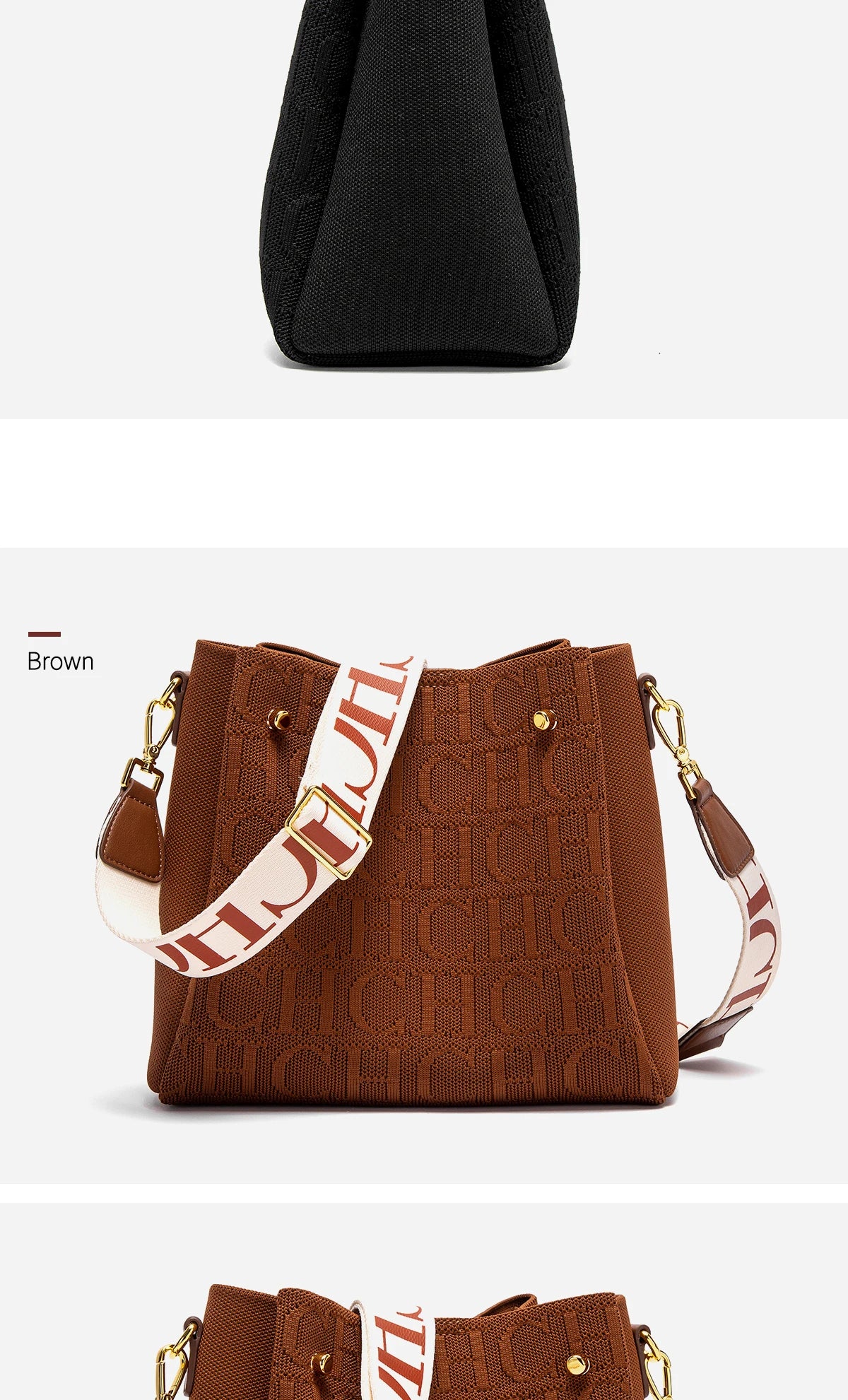 Crossbody Elegant Design Sense Letters Drawstring Design Brand Women's Bag Fashion Casual Hundred Women's Bag Crossbody