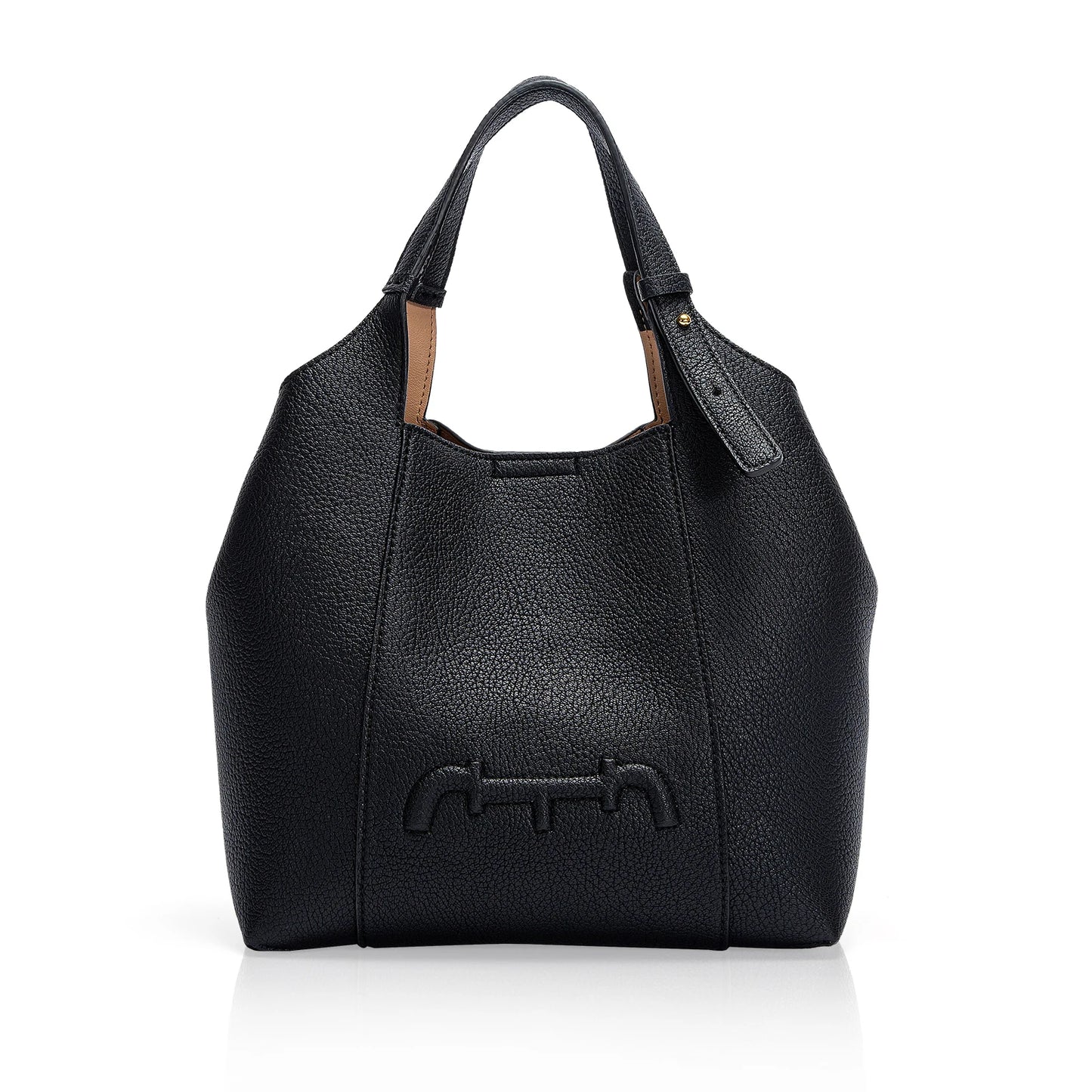 Retro Style Women's New 2024 Solid Color Shoulder Bag Versatile Commuter Women's Large Capacity Handbag