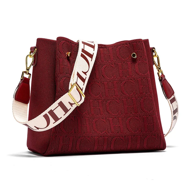 Crossbody Elegant Design Sense Letters Drawstring Design Brand Women's Bag Fashion Casual Hundred Women's Bag Crossbody