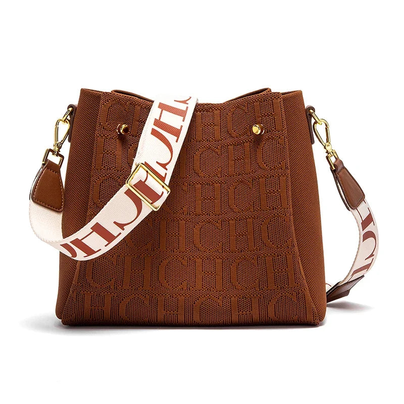 Crossbody Elegant Design Sense Letters Drawstring Design Brand Women's Bag Fashion Casual Hundred Women's Bag Crossbody