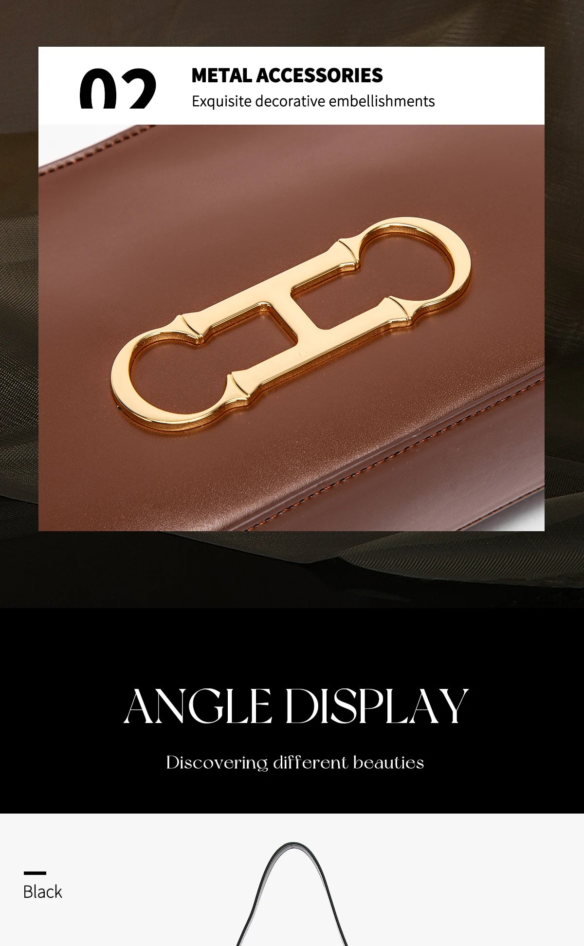 Fashion Classic Women's New Shoulder Bag Solid Color Retro Style Party Date Women's Shoulder Bag