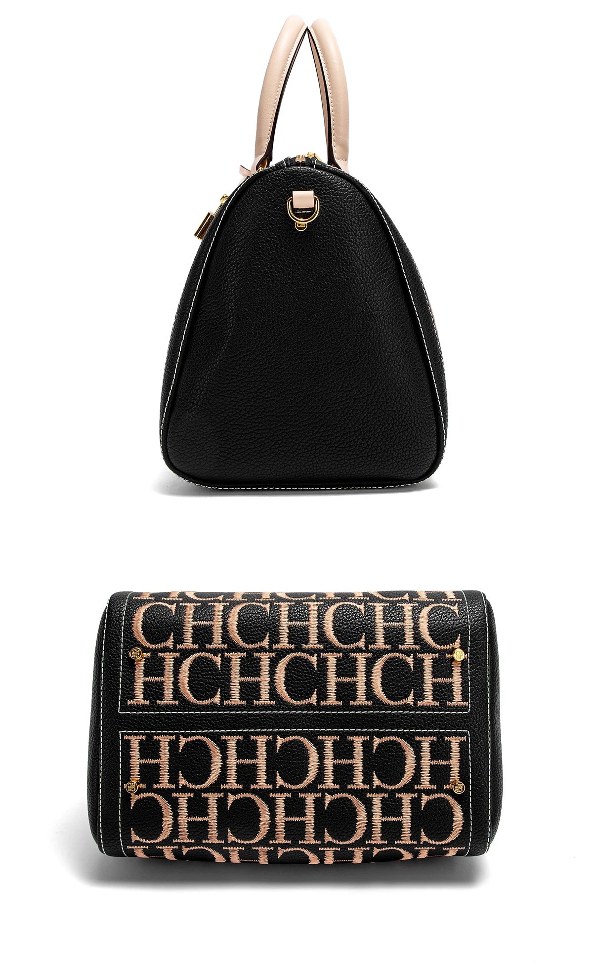 CHCH Women's Shoulder Bag New Embroidered Letter Design Handbag Women's Tote Bag
