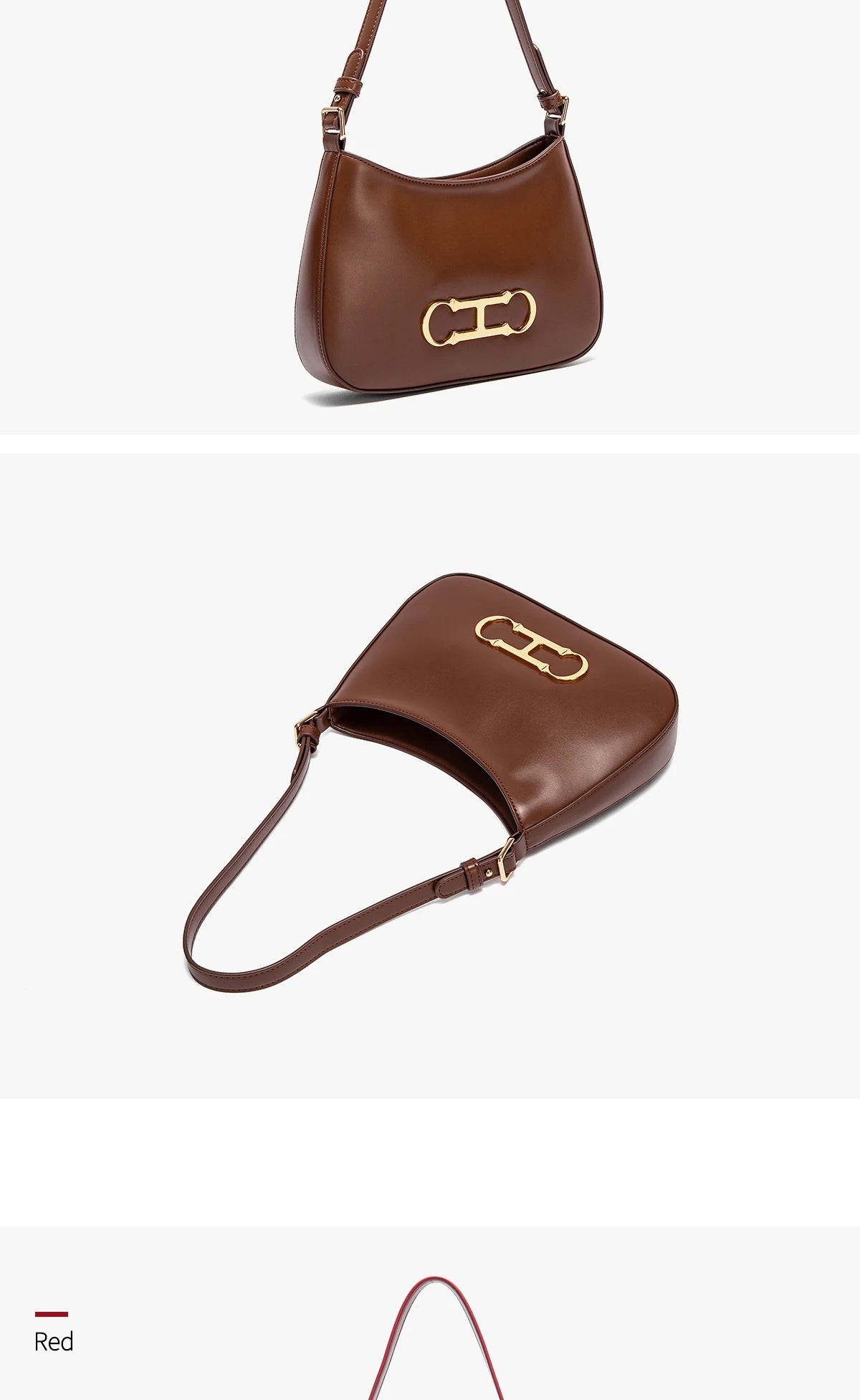 Fashion Classic Women's New Shoulder Bag Solid Color Retro Style Party Date Women's Shoulder Bag
