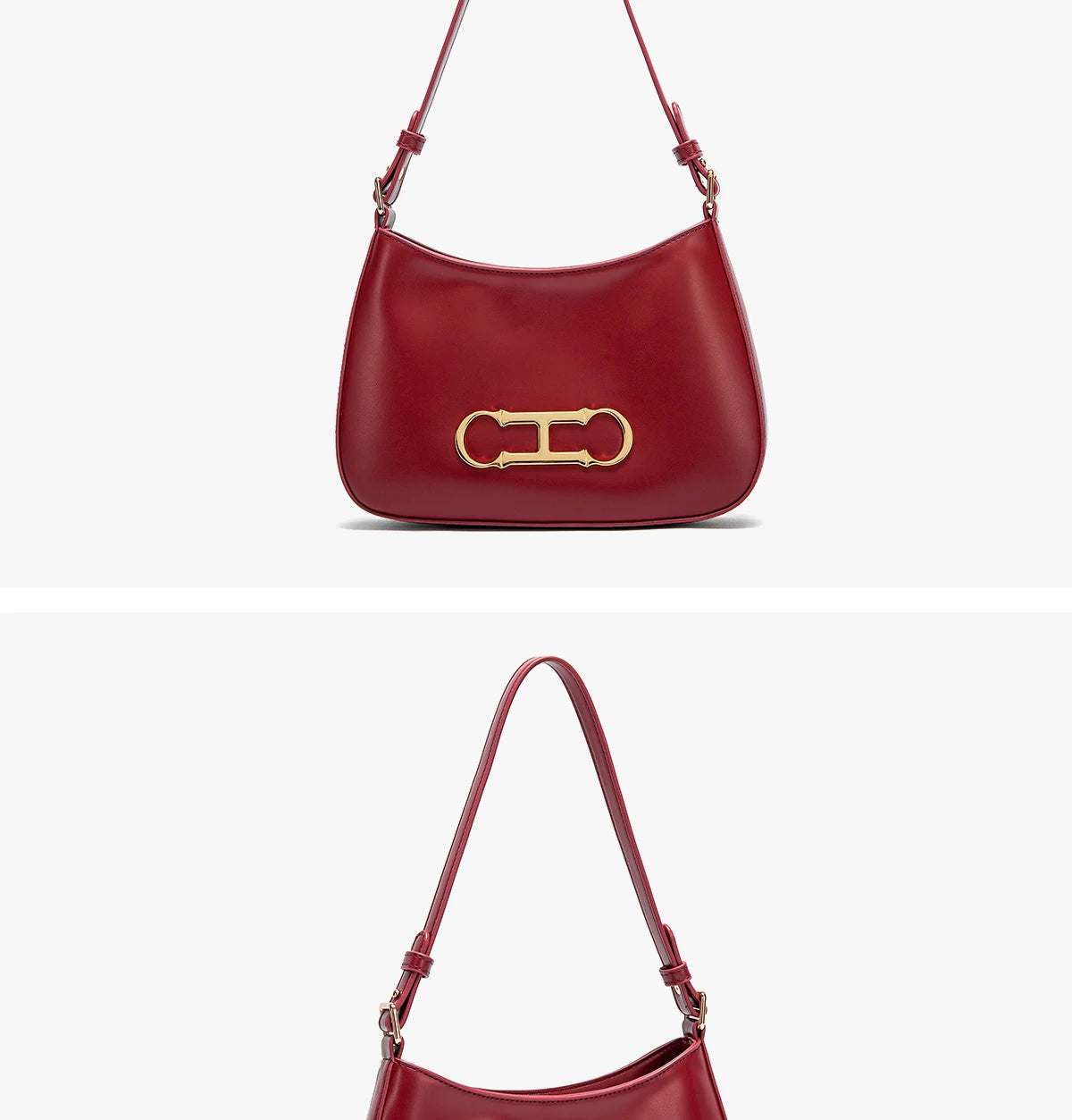Fashion Classic Women's New Shoulder Bag Solid Color Retro Style Party Date Women's Shoulder Bag