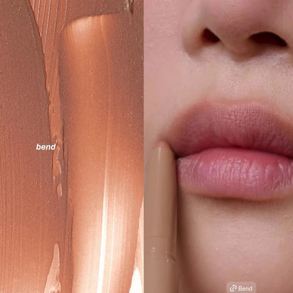 New Style Brand Skin Peptide Lip Shape Pen Lip Liner Long Lasting Lip Tint Pencil Glazing Milk Make Up Mirror Advanced Cosmetics