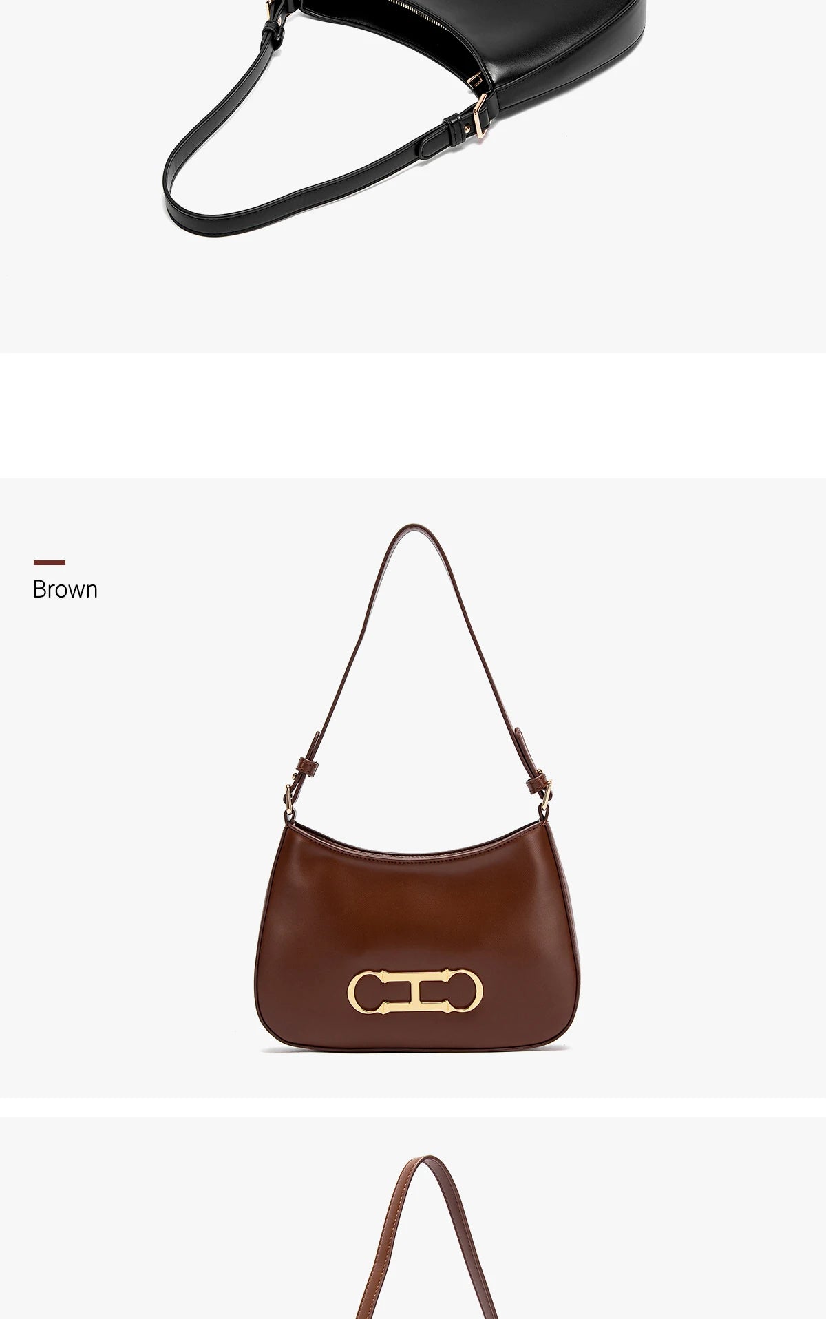 Fashion Classic Women's New Shoulder Bag Solid Color Retro Style Party Date Women's Shoulder Bag