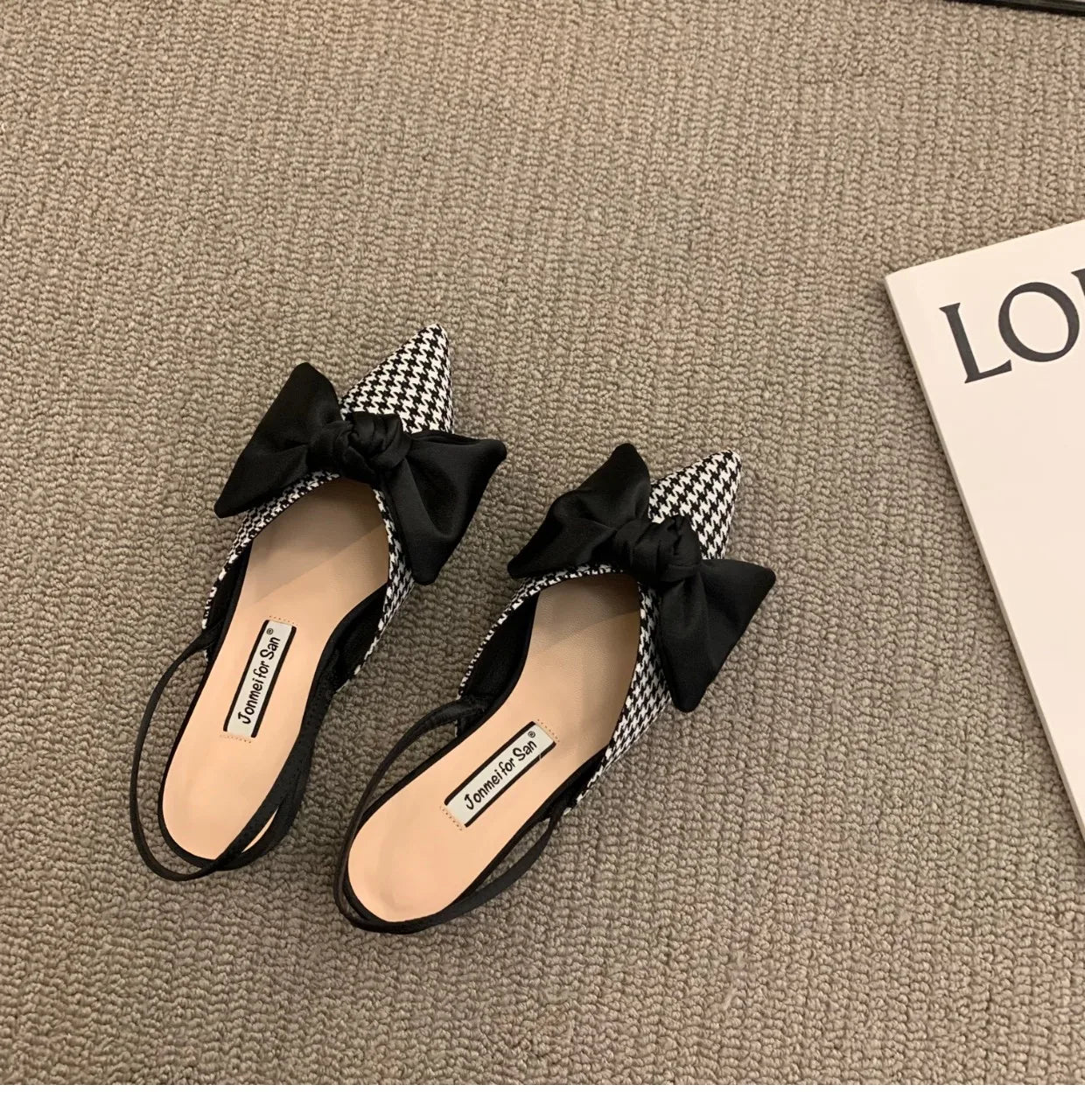 Women's Sandals Fashion Low Heels Sandals Women Shoes Elegant Pointed Straps Fashion Party Pumps Sandalias De Mujer 2023