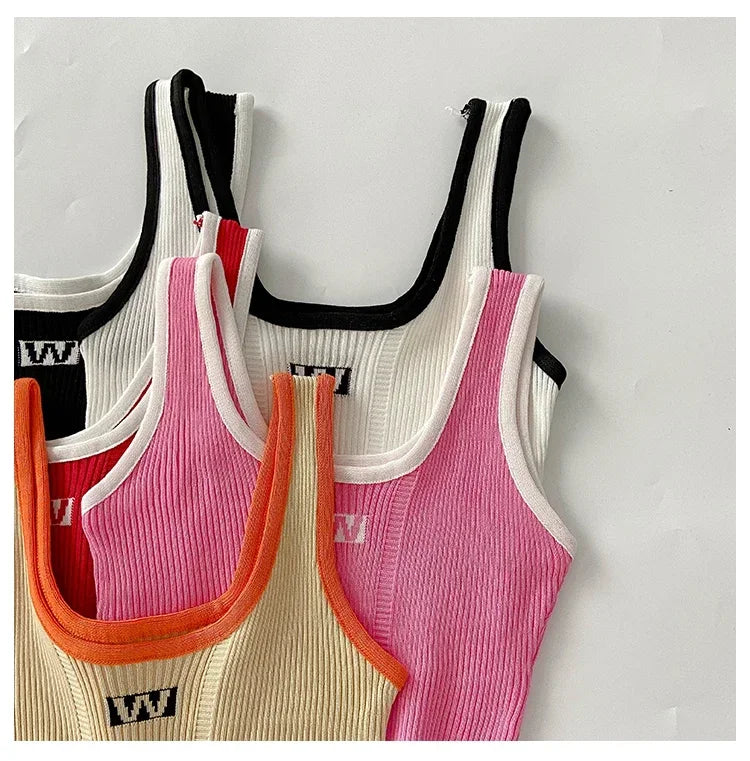 Women Irregular Tops For Women Sexy Crop Tops Summer Sleeveless Sweet Tops Cloth Summer Y2K For Women 2025